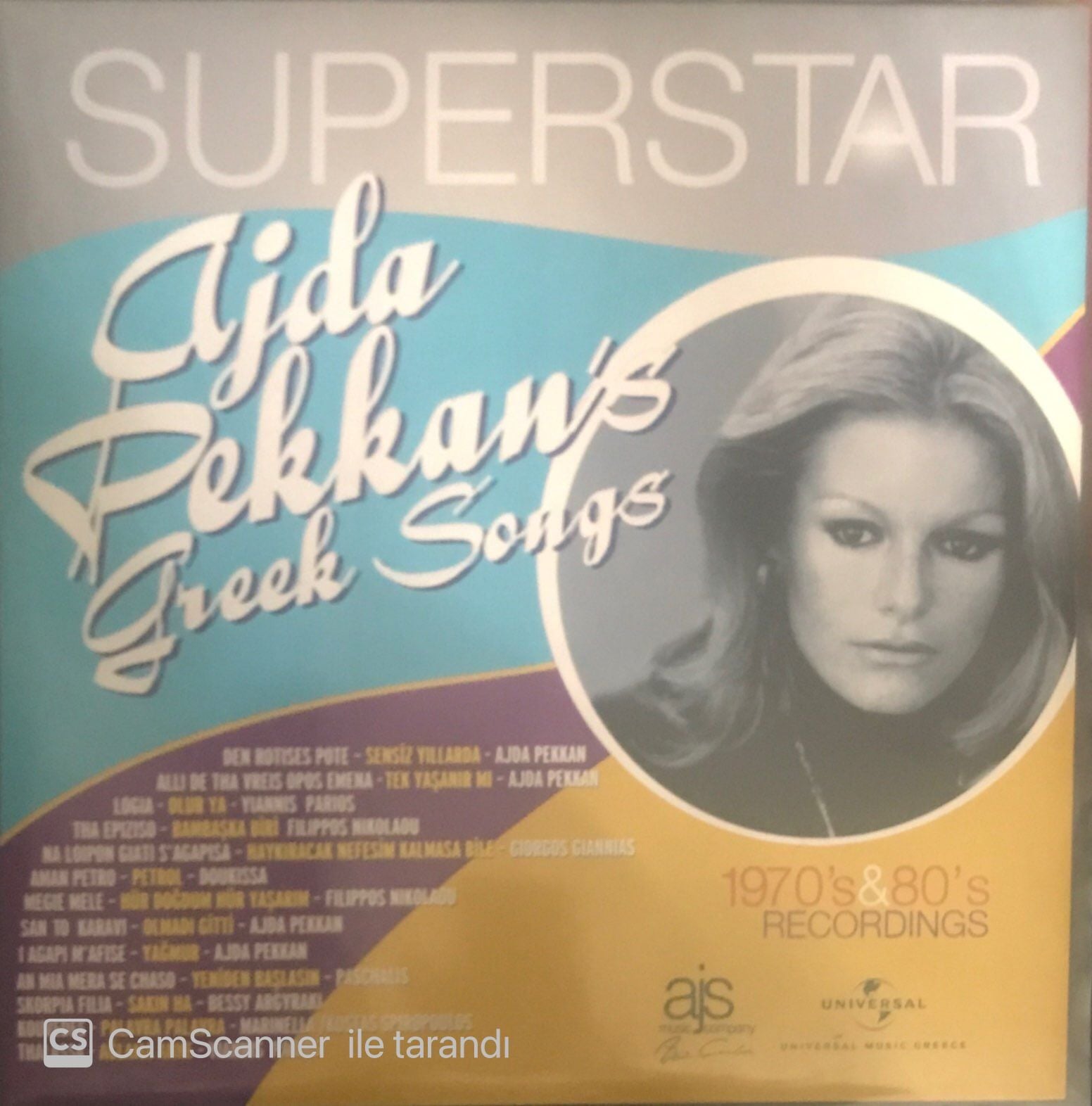 Süperstar Ajda Pekkan Greek Songs LP