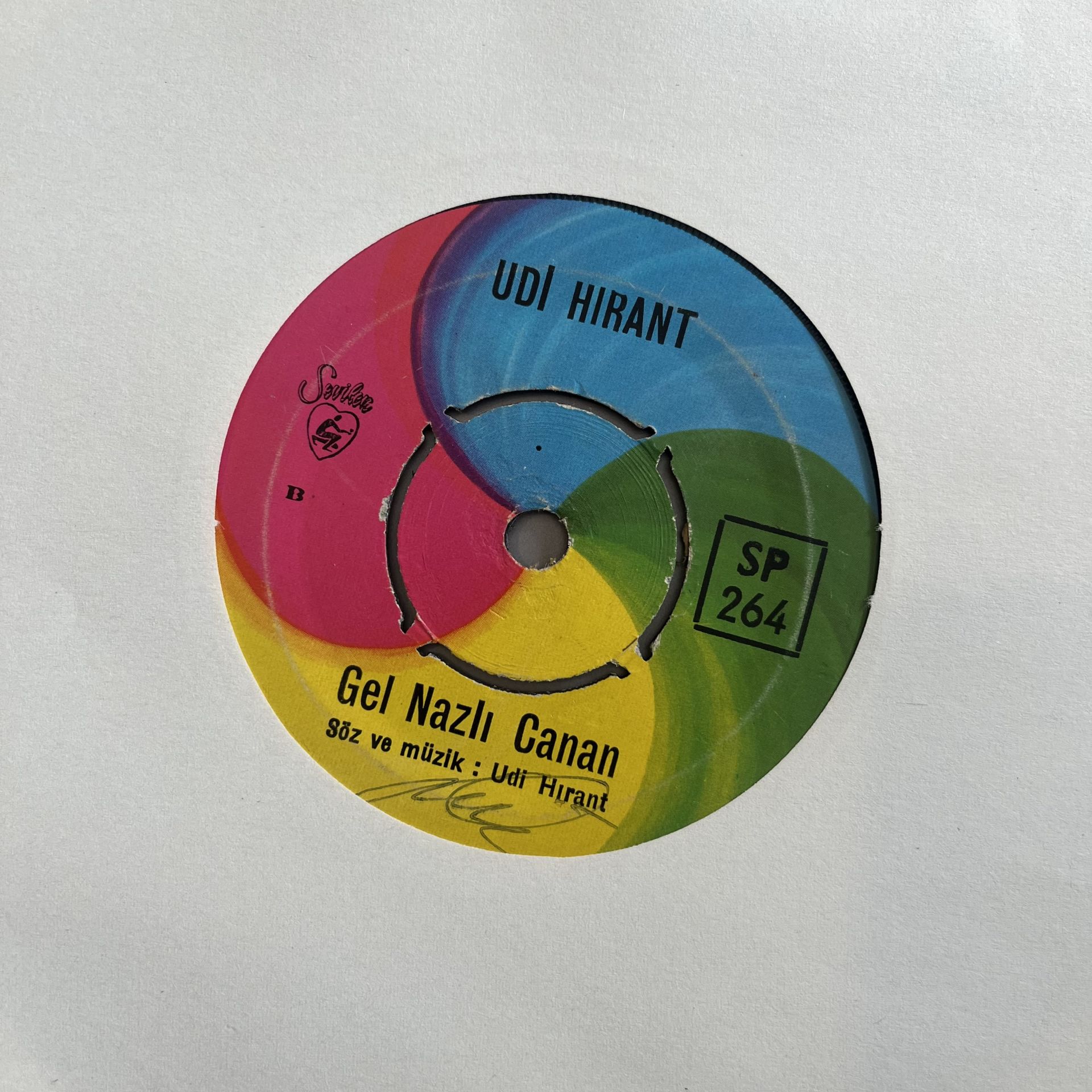 Udi Hrant - Gel Nazlı Canan 45lik