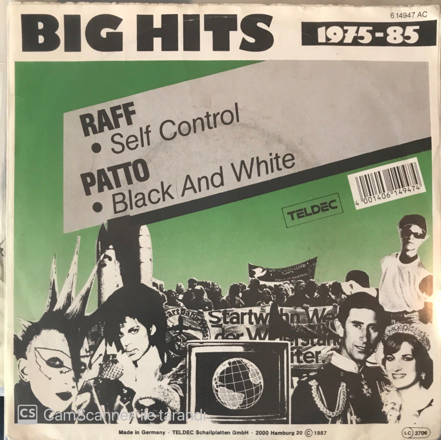 Big Hits - Raff / Patto 45lik