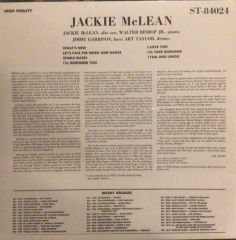 Jackie McLean – Swing, Swang, Swingin' LP (Limited Edition)