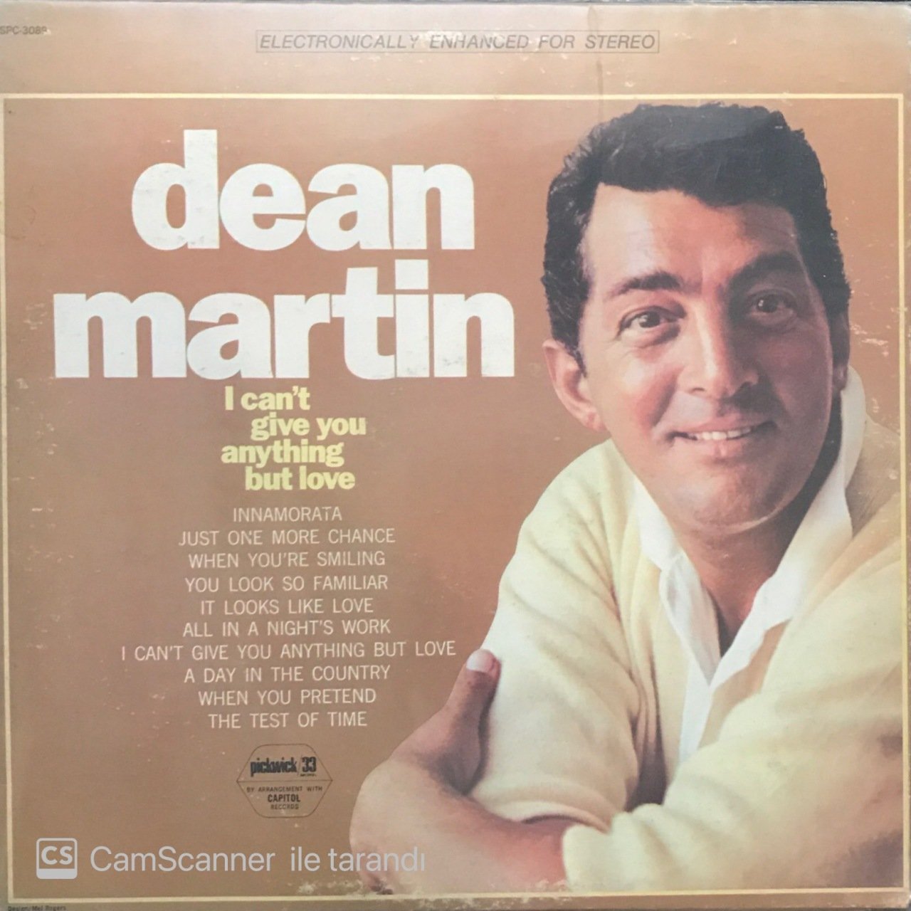 Dean Martin I Can't Give You Anything But Love LP