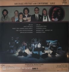 Michael Franks - With Crossfire Live LP