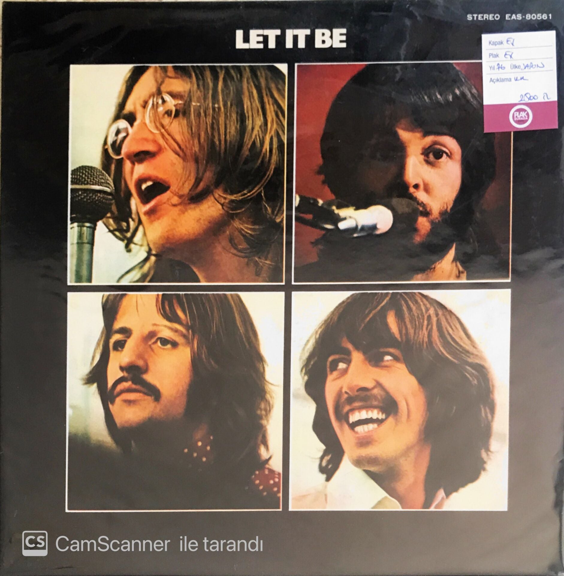 The Beatles - Let It Be (Japonya Baskı) - LP