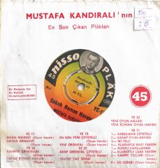 Mustafa Kandıralı - Bahriye Çiftetellisi/Sabah Roman Havası - 45'lik