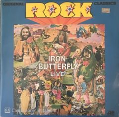 Orıgınal Rock Classıcs Iron Butterfly Live LP