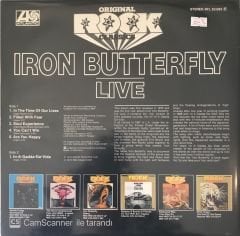 Orıgınal Rock Classıcs Iron Butterfly Live LP
