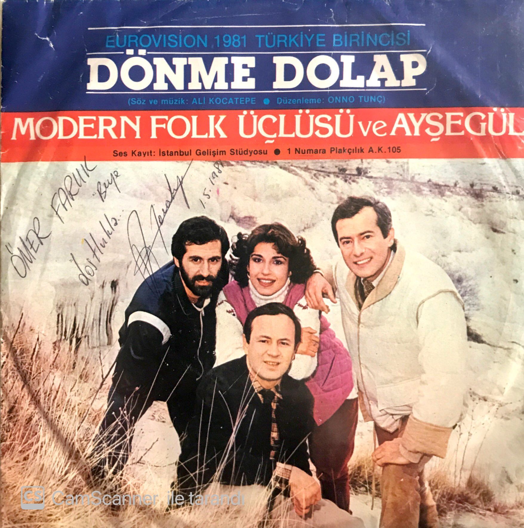 Modern Folk Üçlüsü ve Ayşegül / Dönme Dolap 45lik