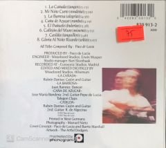 Paco De Lucia - Siroco CD