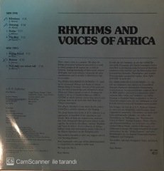 Rhythms And Voices Of Africa LP