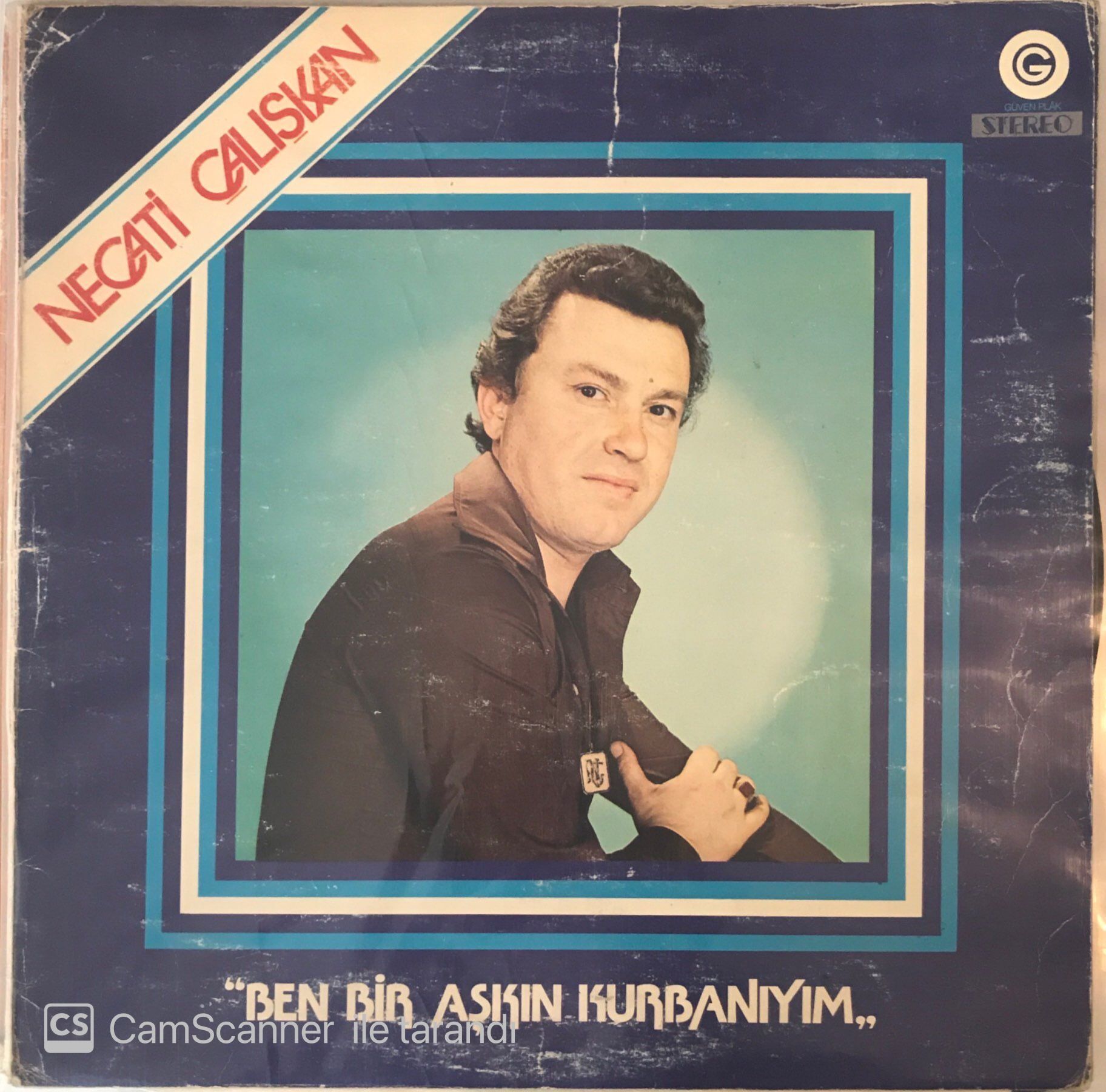 Necati Çalışkan Ben Bir Aşkın Kurbanıyım LP