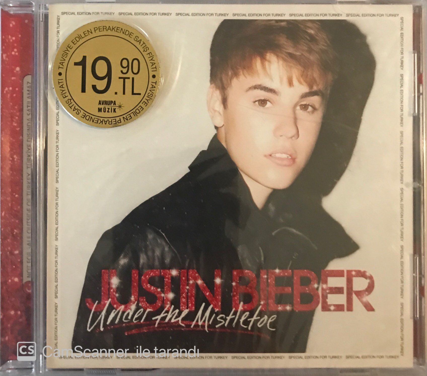 Justın Bıeber - Under The Mıstletoe CD