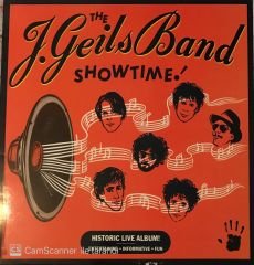 The J. Geils Band Show Time ! Live LP