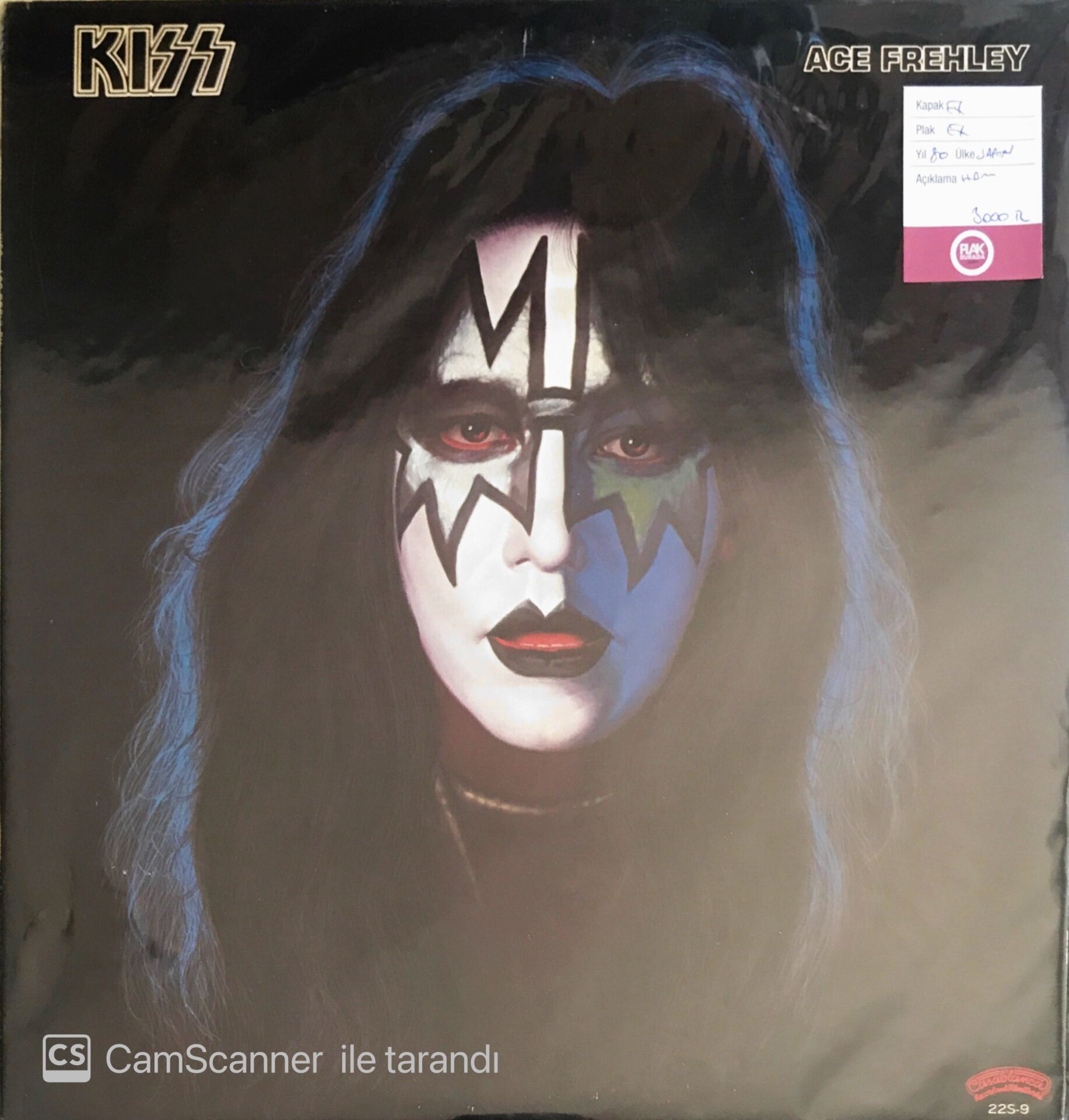 Kiss - Ace Frehley (Japonya Baskı) - LP