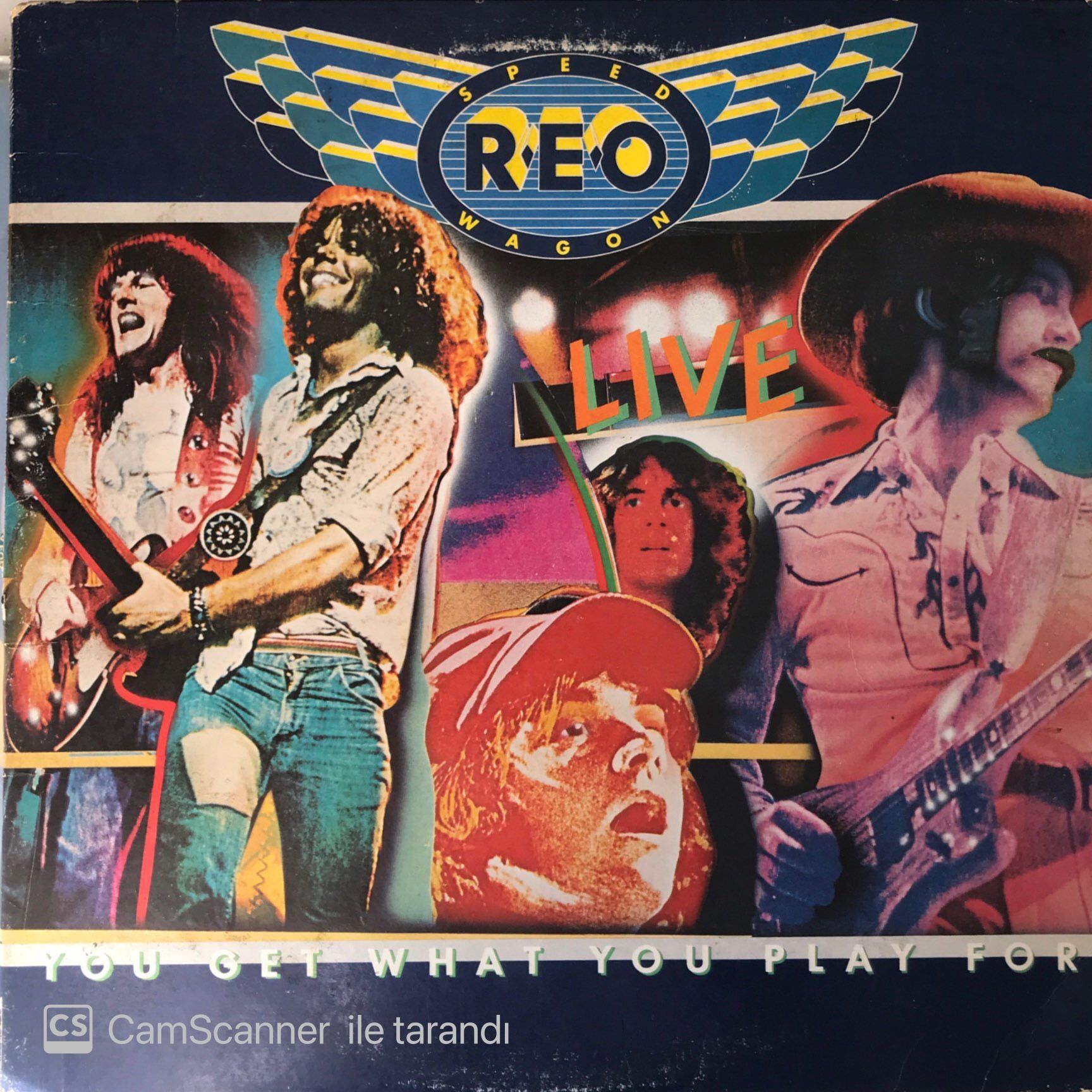 Reo Speed Wagon - You Get What You Play For Live LP