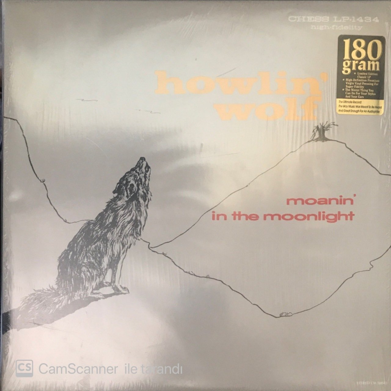 Howlin' Wolf Moanin' In The Moonlight LP