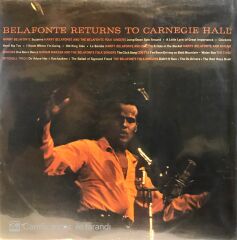 Belafonte Returns To Carnegie Hall Double LP