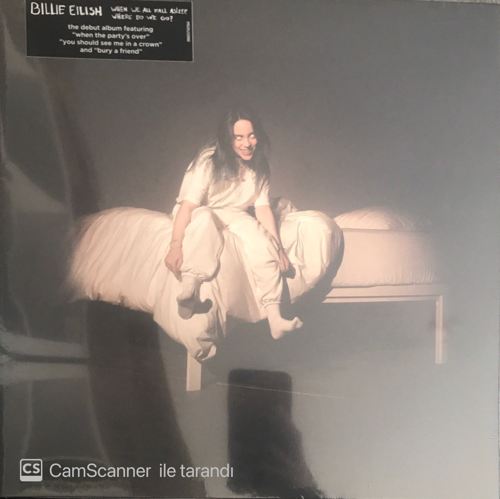 Billie Eilish When We All Fall Asleep Where Do We Go ( Blue )  LP