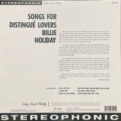 Billie Holiday – Songs For Distingué Lovers LP