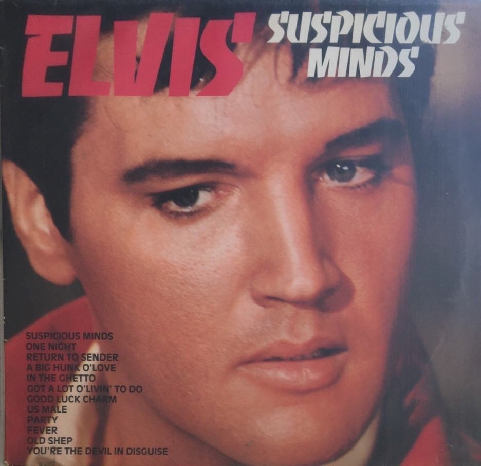 Elvis Presley Suspicious Minds LP