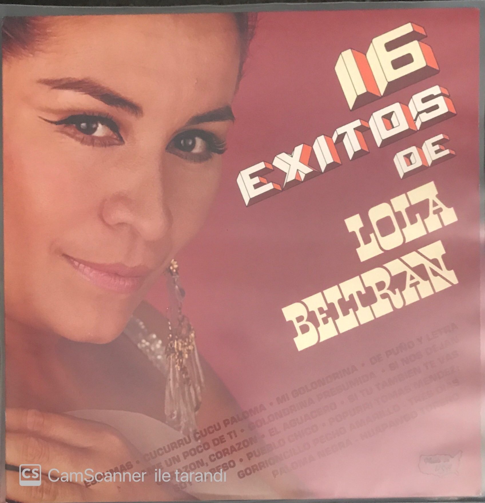 16 Exitos De Lola Beitran LP