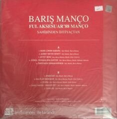 Barış Manço Ful Aksesuar 88 Manço LP