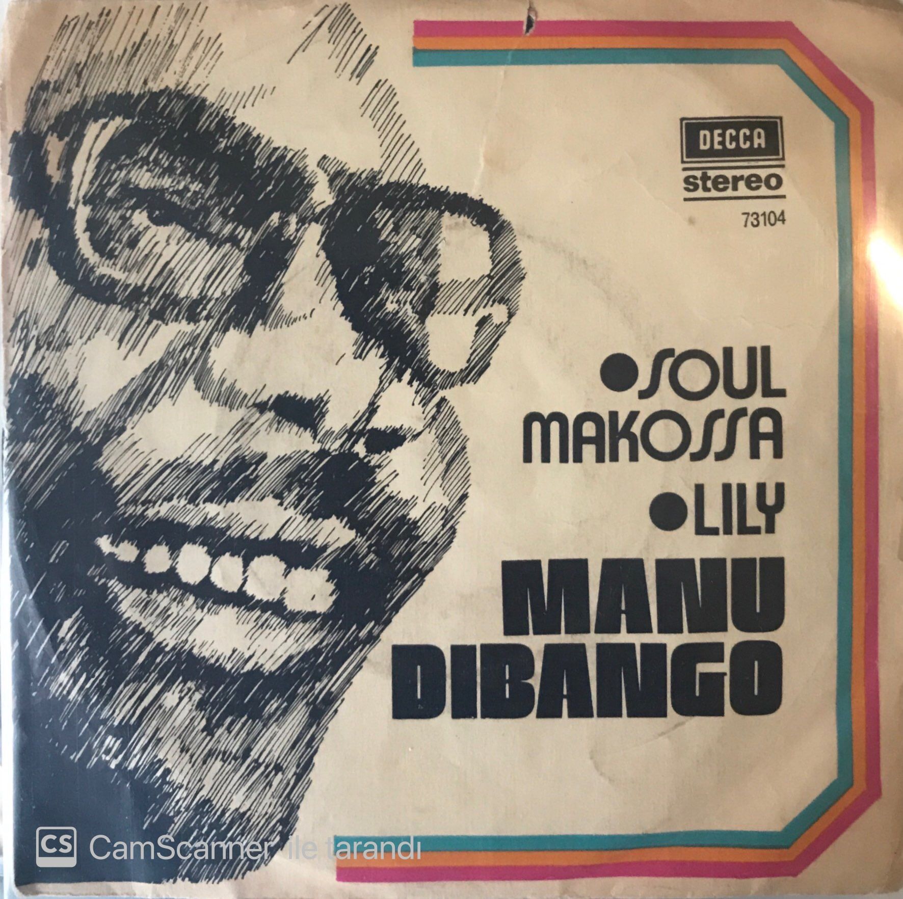 Manu Dibango Lily 45 lik