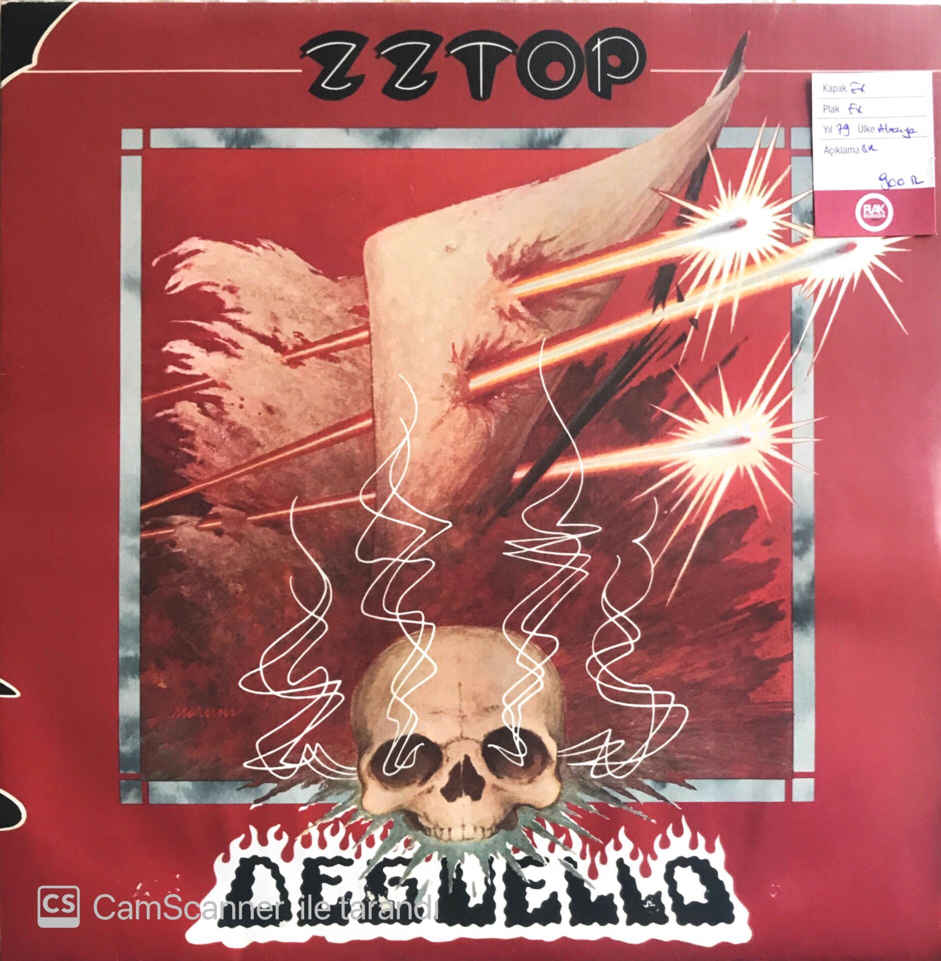 ZZ Top - Deguello - LP