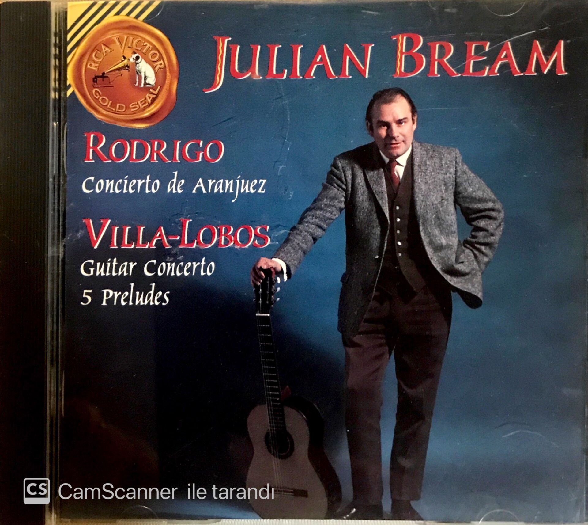 Julian Bream / Rodrigo Concierto de Aranjuez / Villa Lobos CD