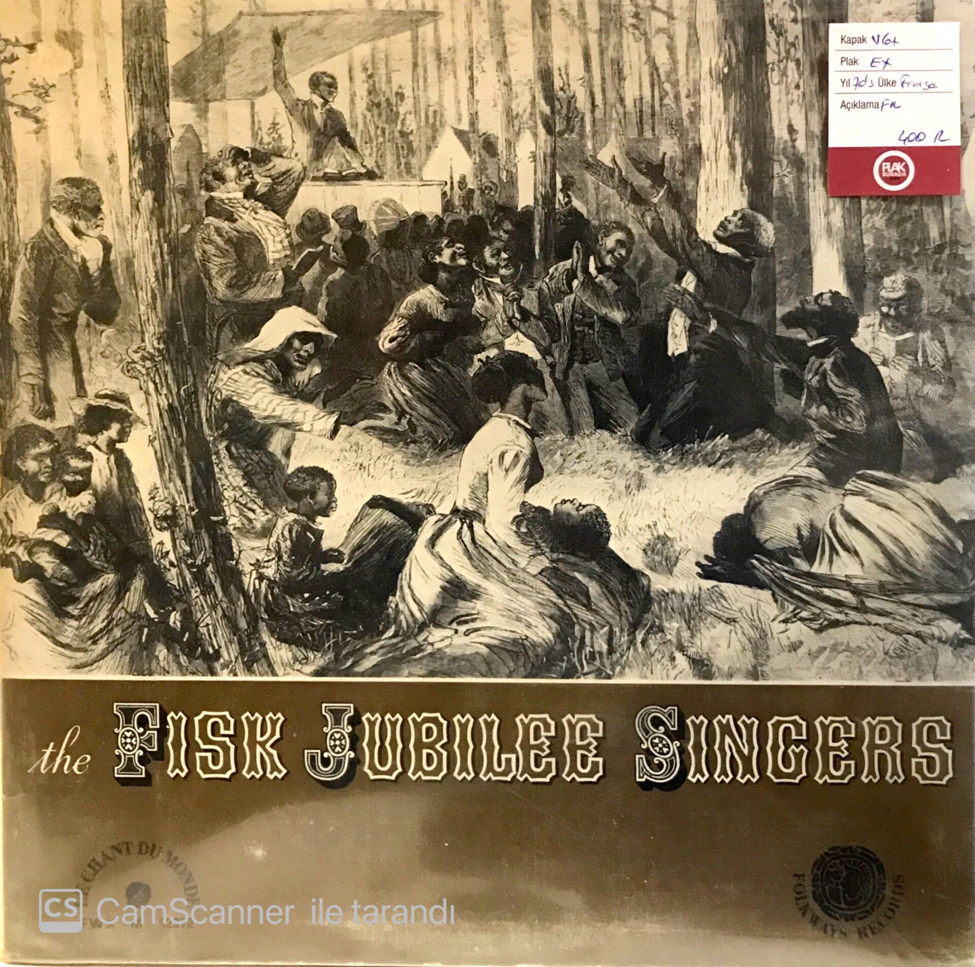 The Fisk Jubilee Singers LP