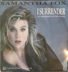 Samantha Fox I Surrender ( Mavi Plak )45lik