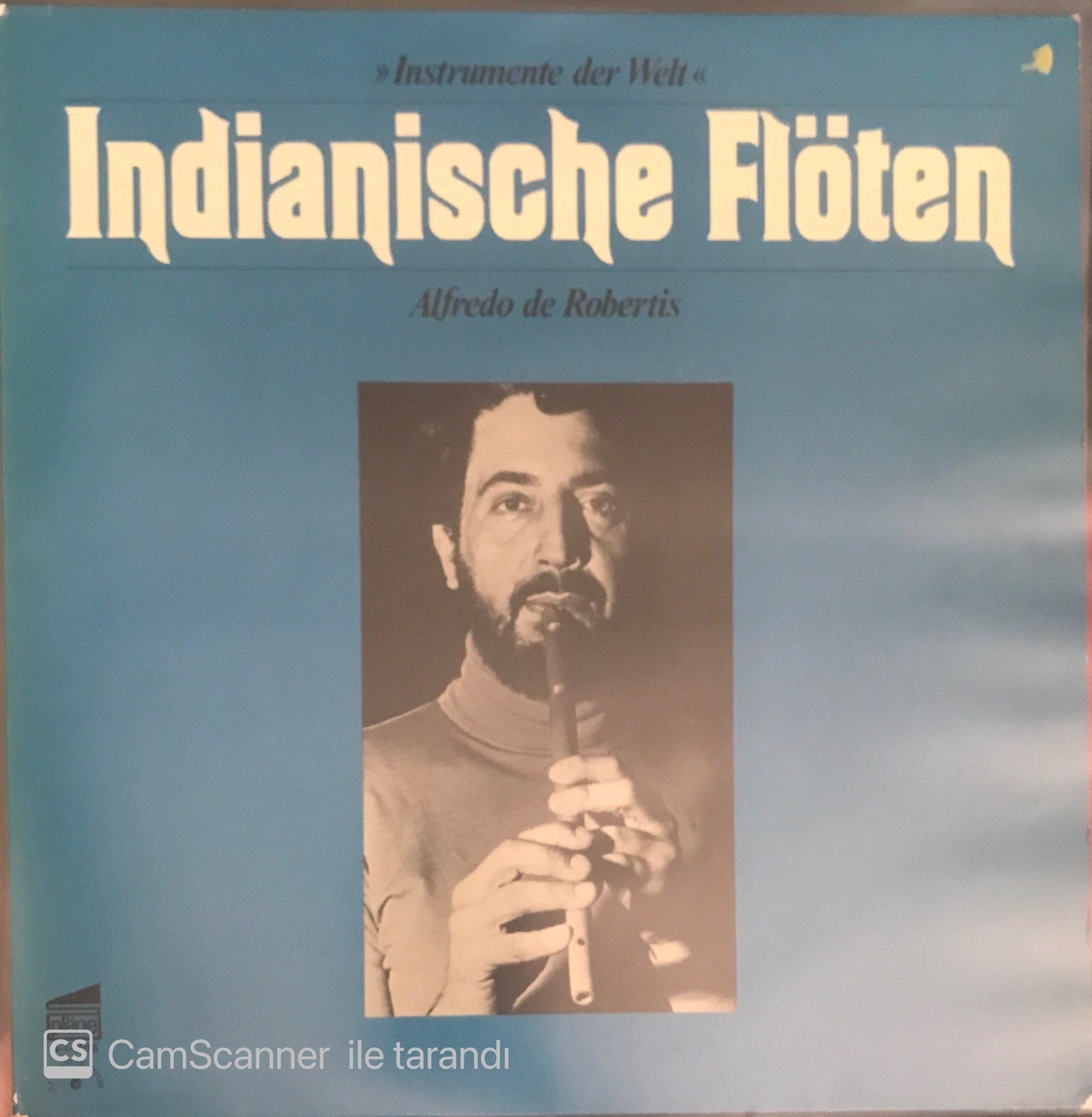 Indianische Flöten Alfredo De Robertis LP