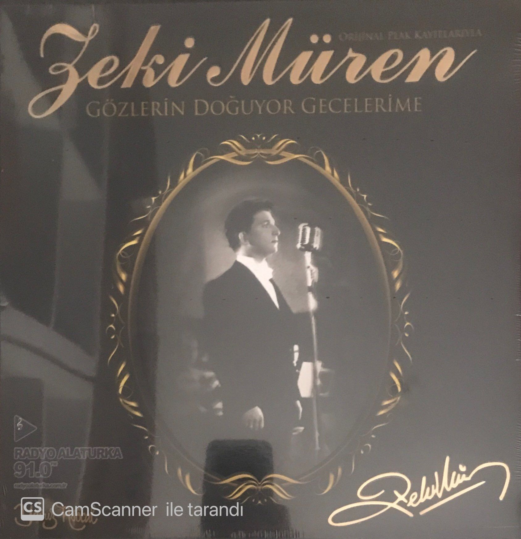 Zeki Müren Gözlerin Doğuyor Gecelerime LP