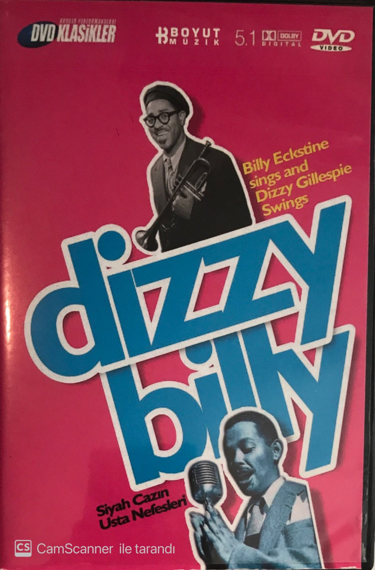 Dizzy Billy: Siyah Cazın Usta Nefesleri DVD