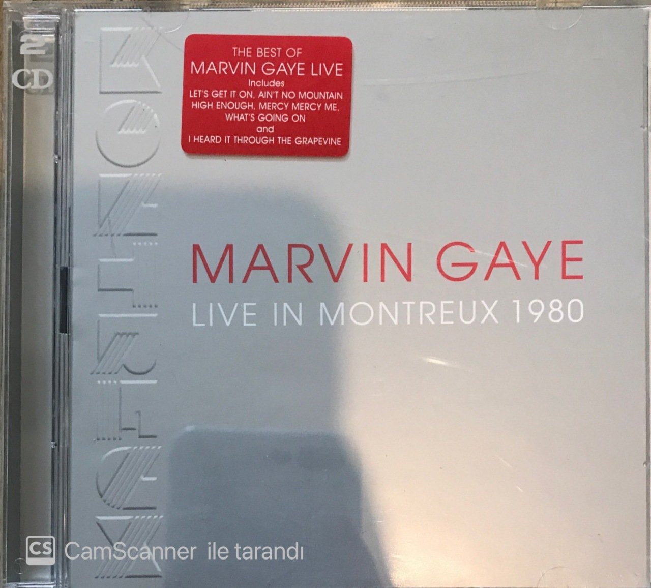Marvin Gaye Live in Montreux 1980 CD