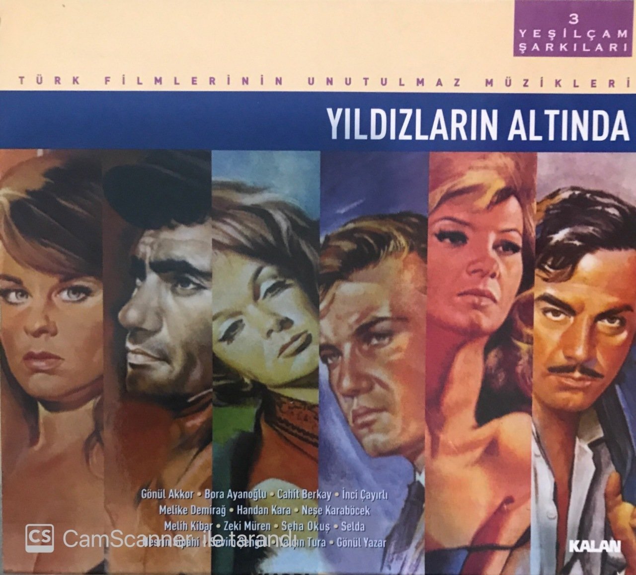 Yeşilcam Şarkıları 3 Yıldızların Altında CD