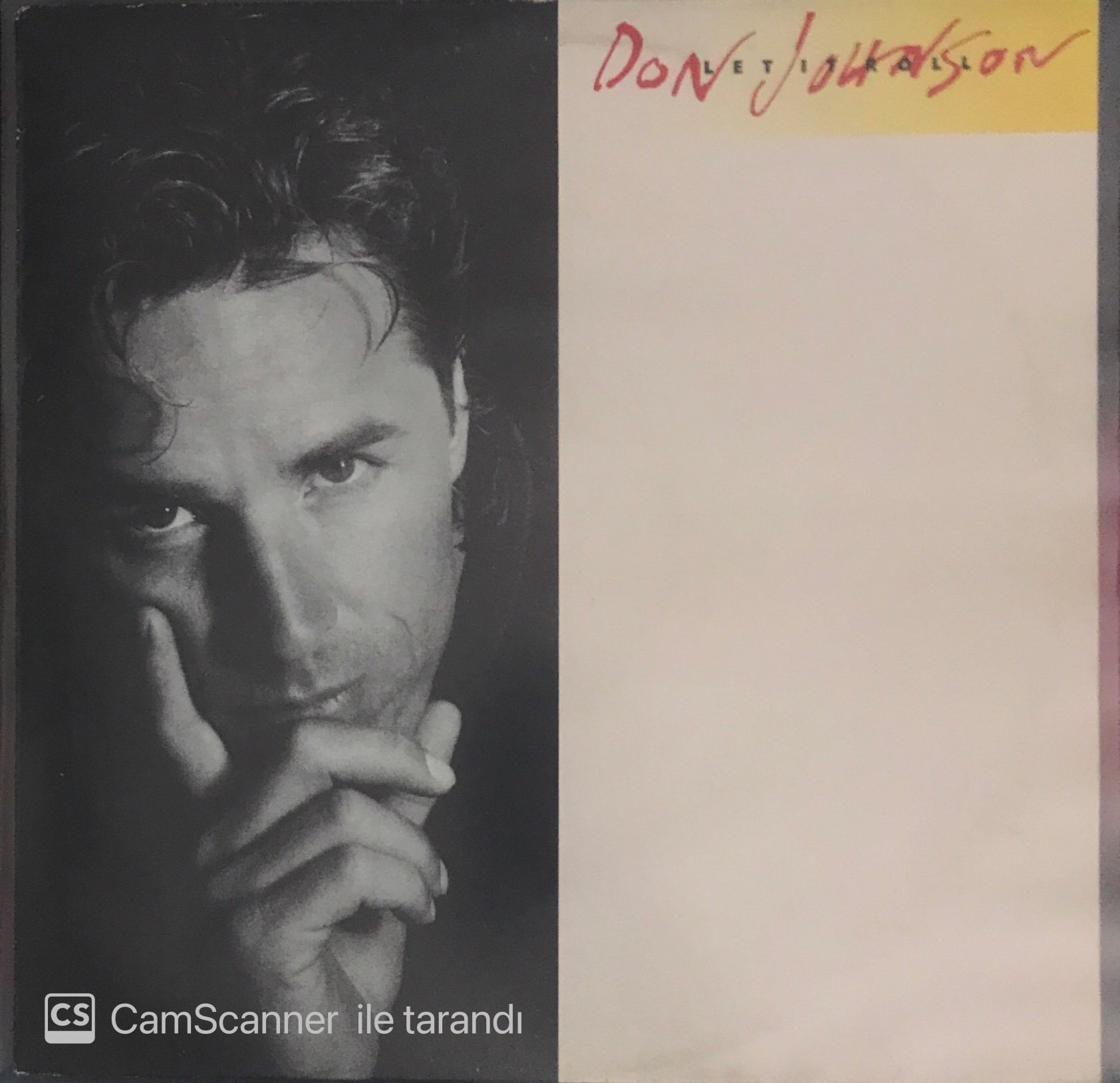 Don Johnson Let It Roll LP