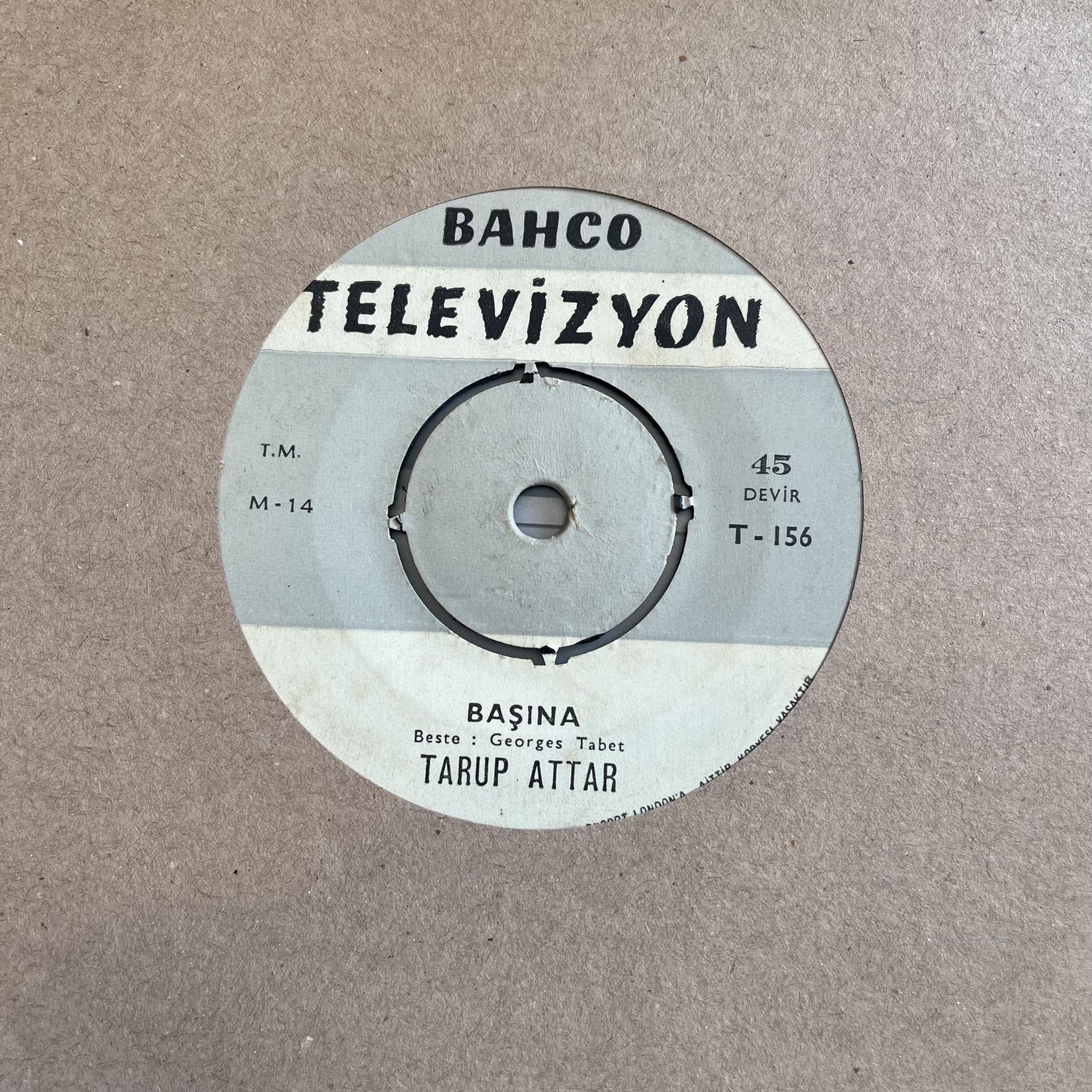 Tarup Attar - Başına 45lik