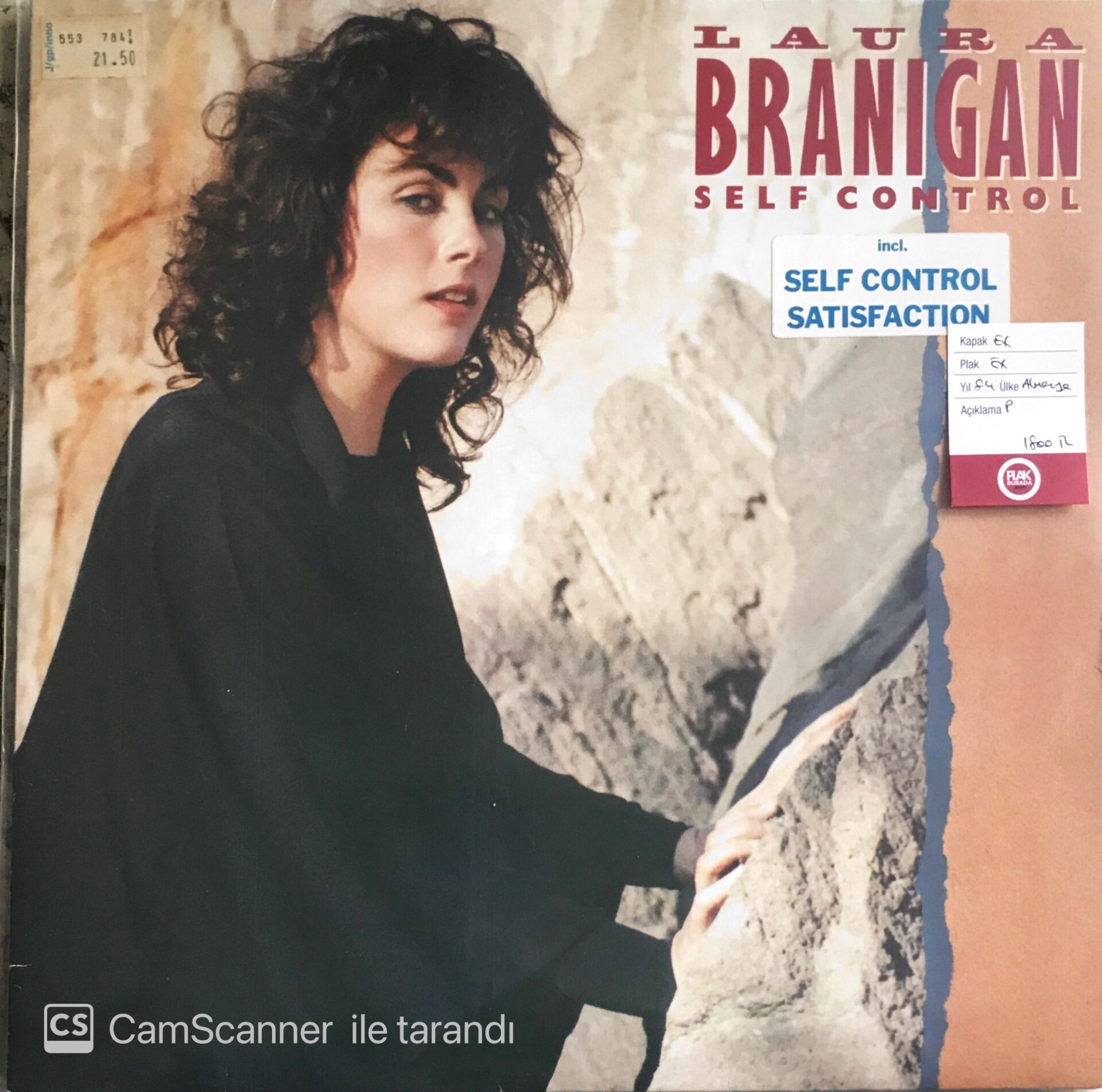 Laura Branigan - Self Control LP
