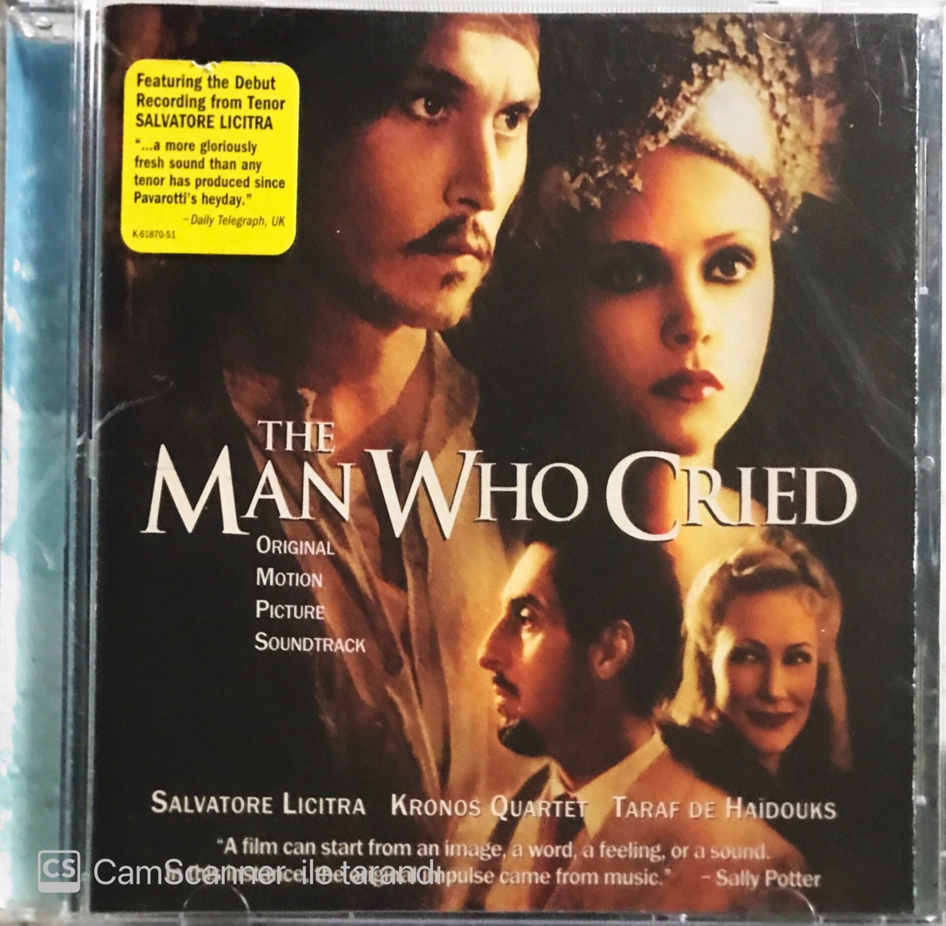 The Man Who Cried - Original Motion Picture Soundtrack - CD