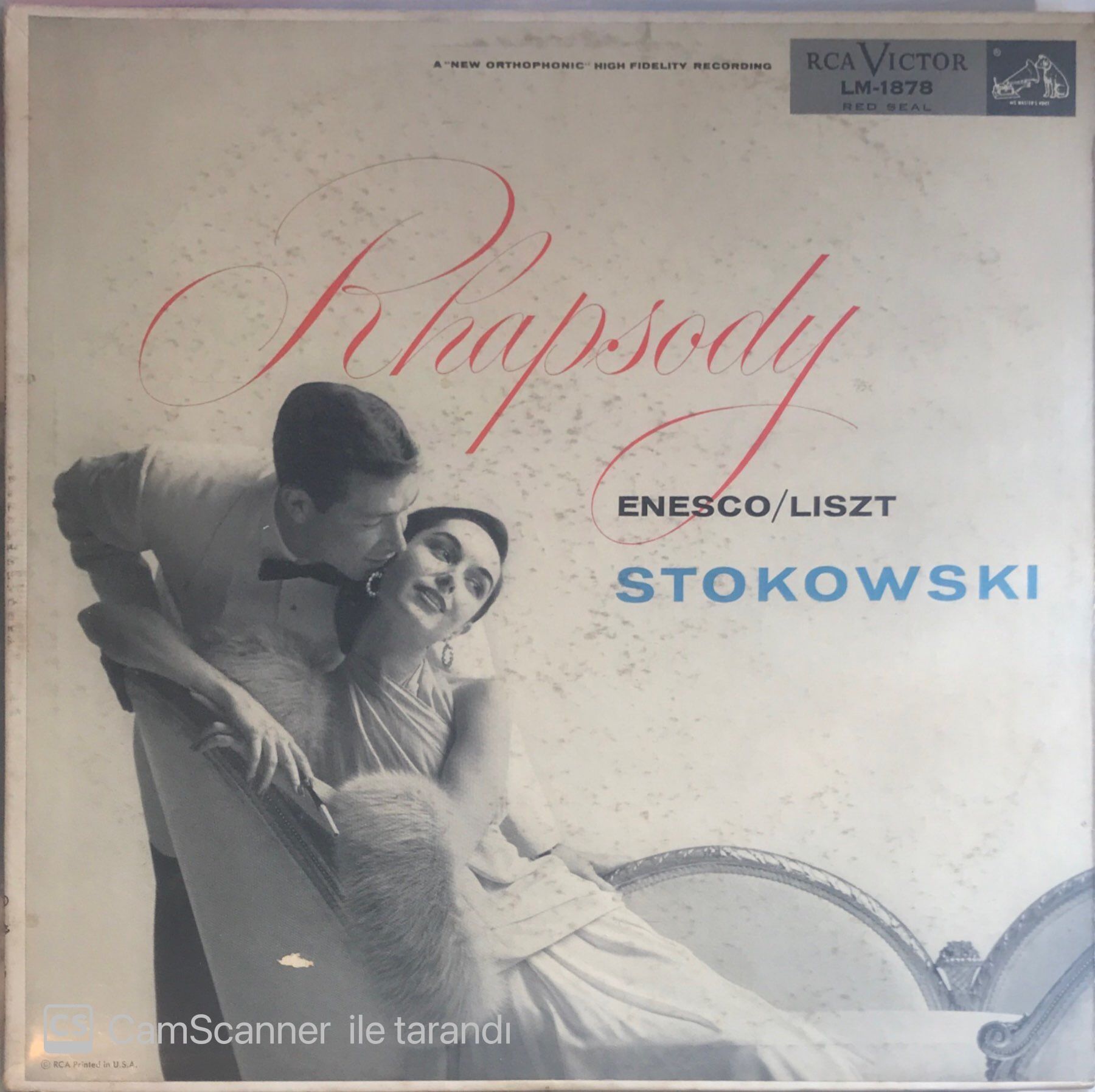 Rhapsody - Enesco / Liszt Stokowski LP