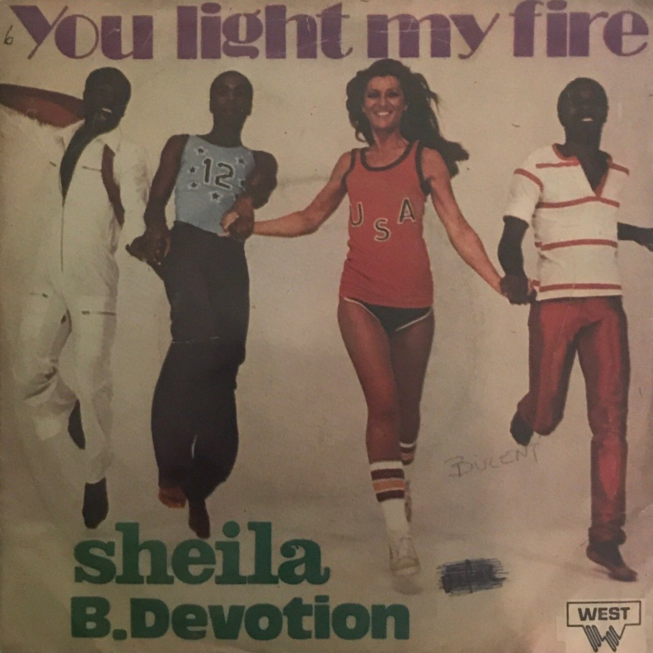 Sheila & Black Devotion You Light My Fire 45lik