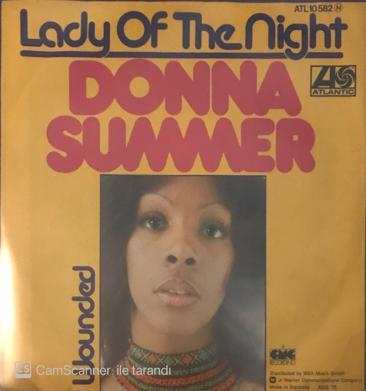 Donna Summer Lady Of The Night 45lik