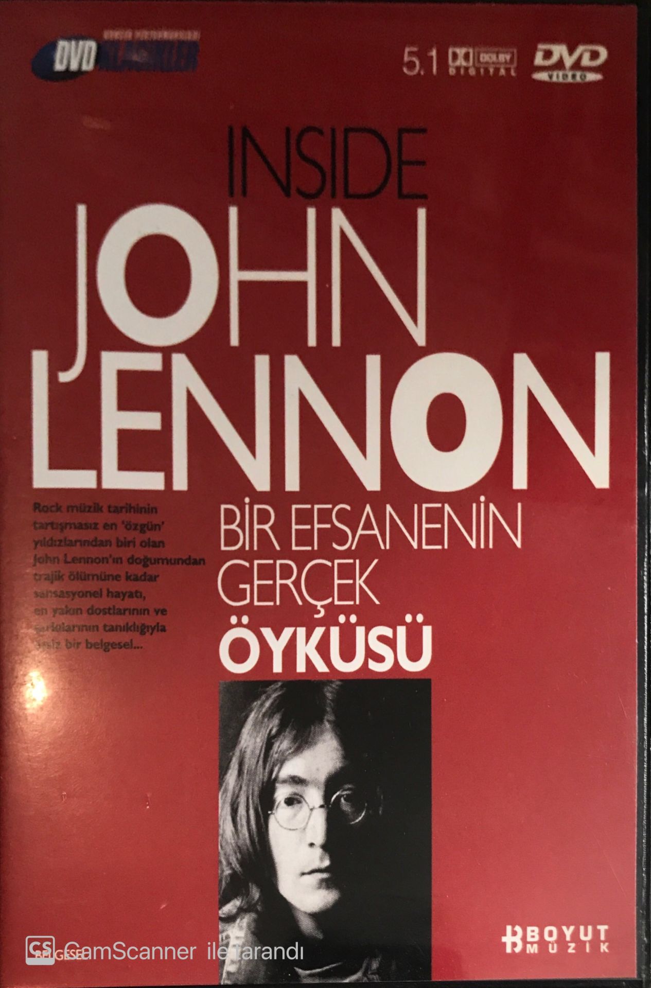 Inside John Lennon Bir Efsanenin Gerçek Öyküsü DVD