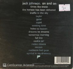 Jack Johnson On And On CD