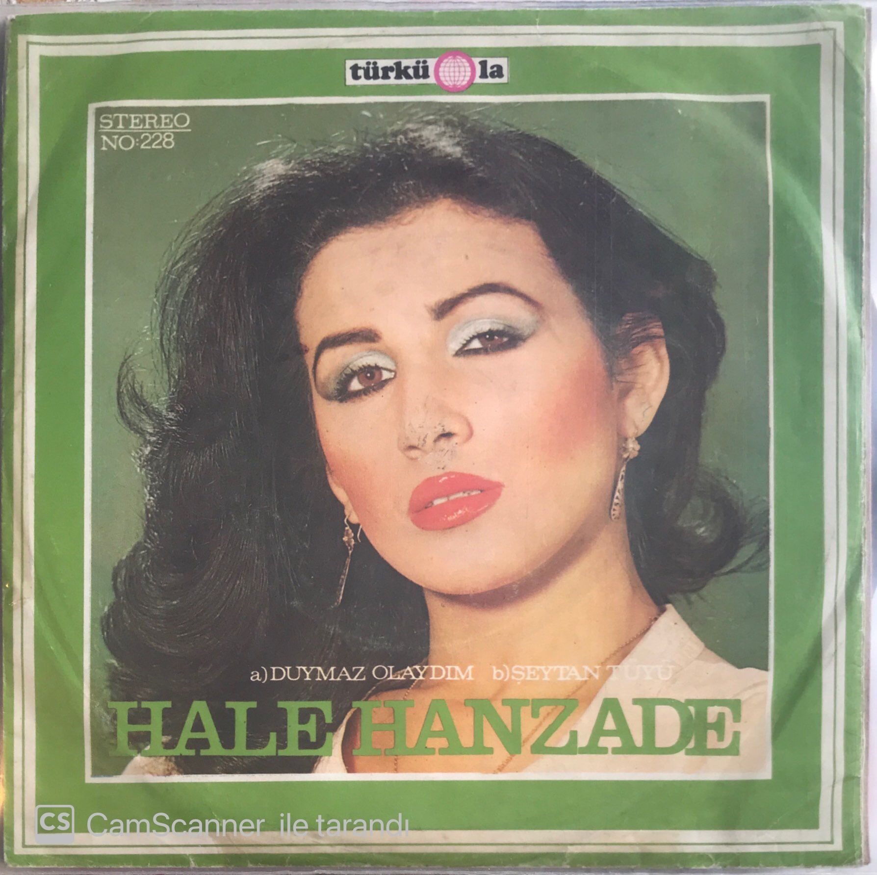 Hale Hanzade Duymaz Olaydım 45lik (Türküola Baskı)