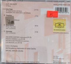 Bacalov : Misa Tango CD