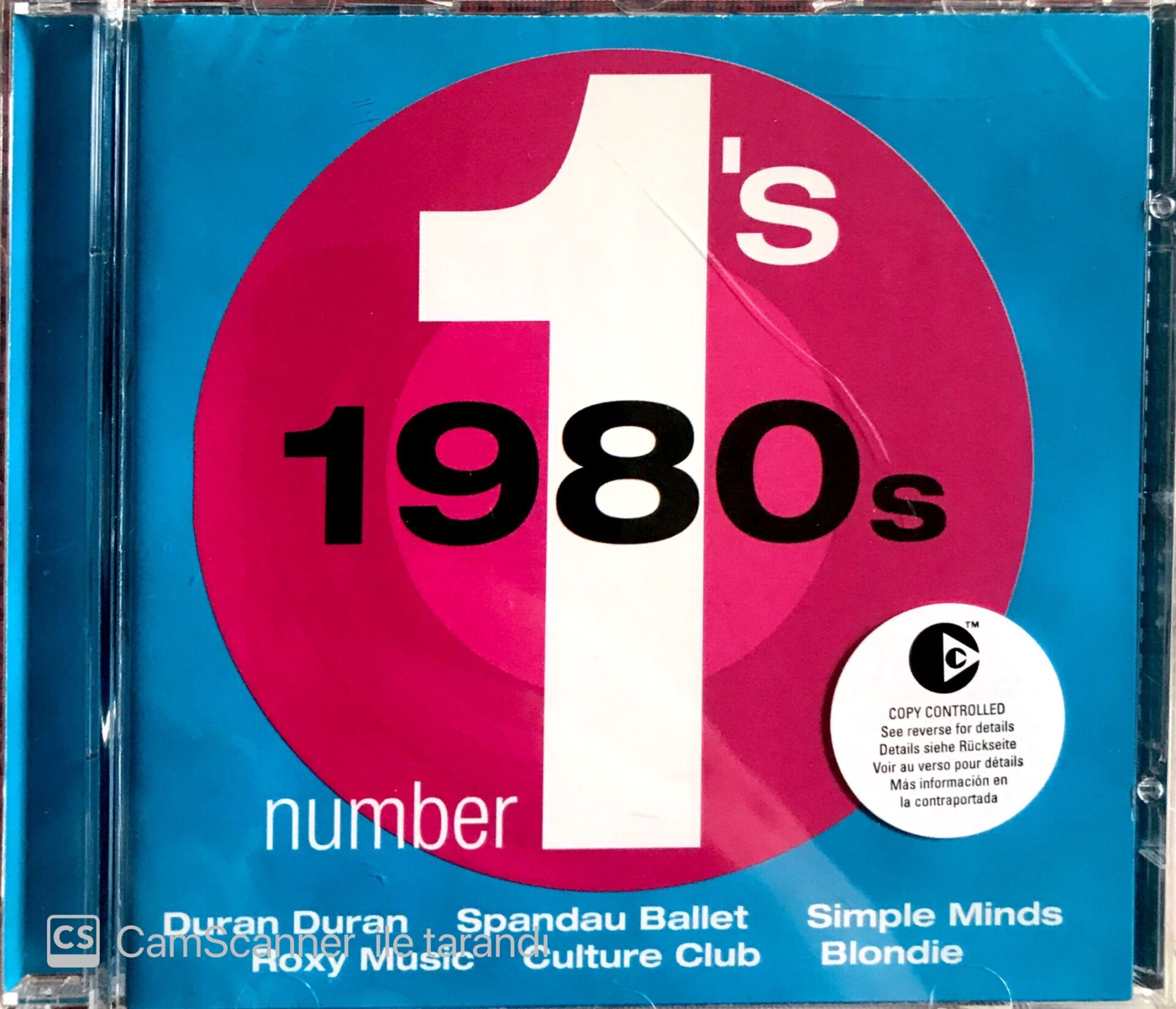 Eighties Number 1's CD