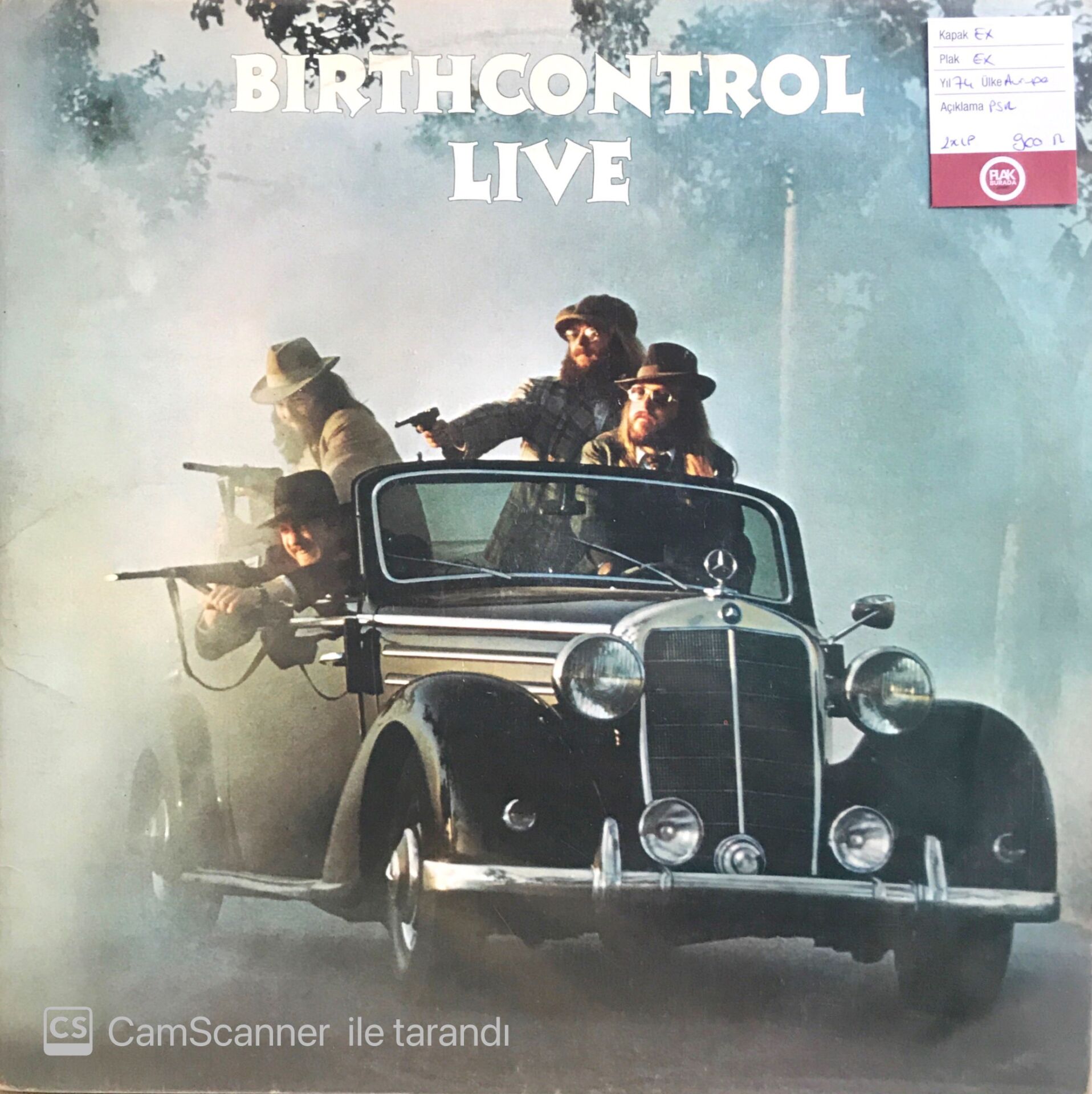 Birthcontrol Live Double LP