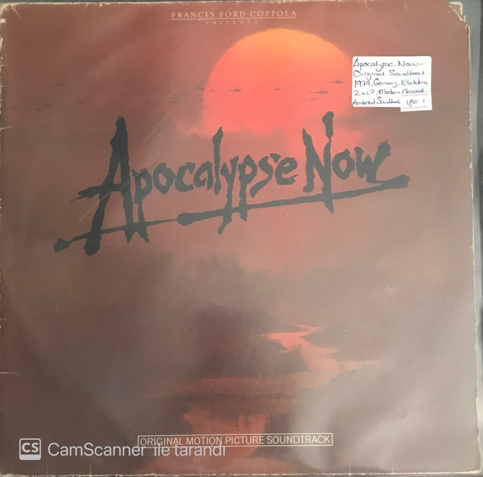 Original Motion Picture Soundtrack Apocalypse Now Double LP