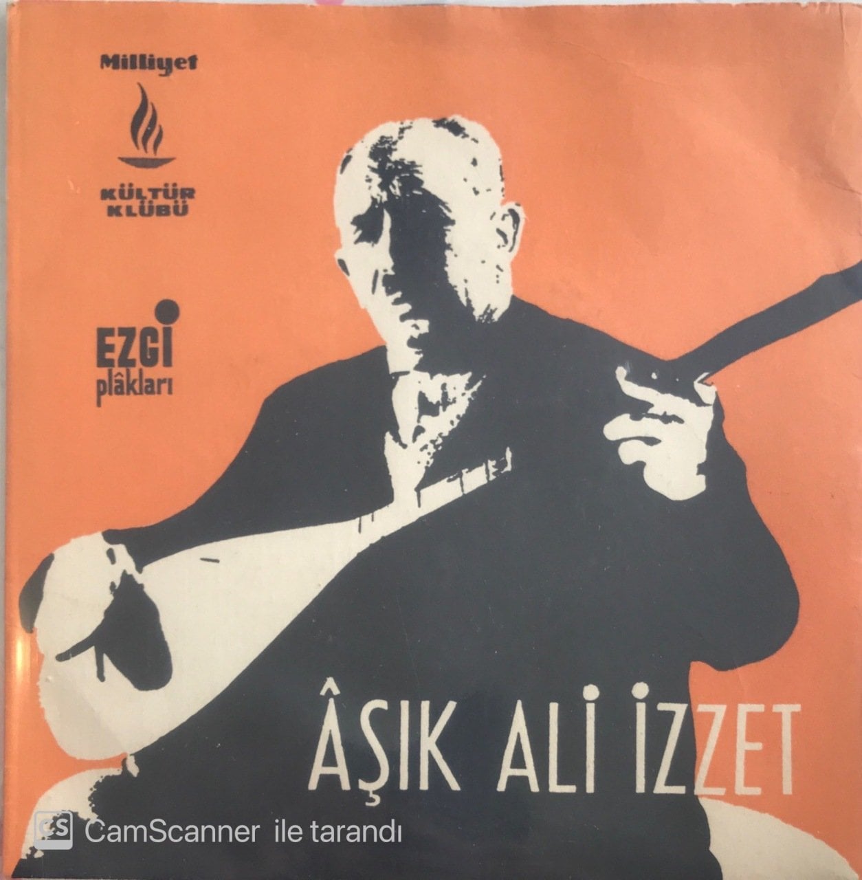 Aşık Ali İzzet Sesi ve Sazı Güzellere Taparım 45lik